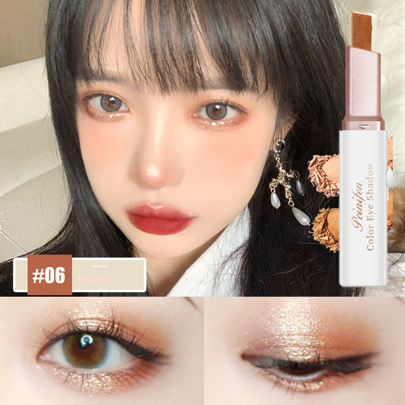 Eyeshadow Waterproof Duo Stick Gradient Shimmering Eye Shadow Stick