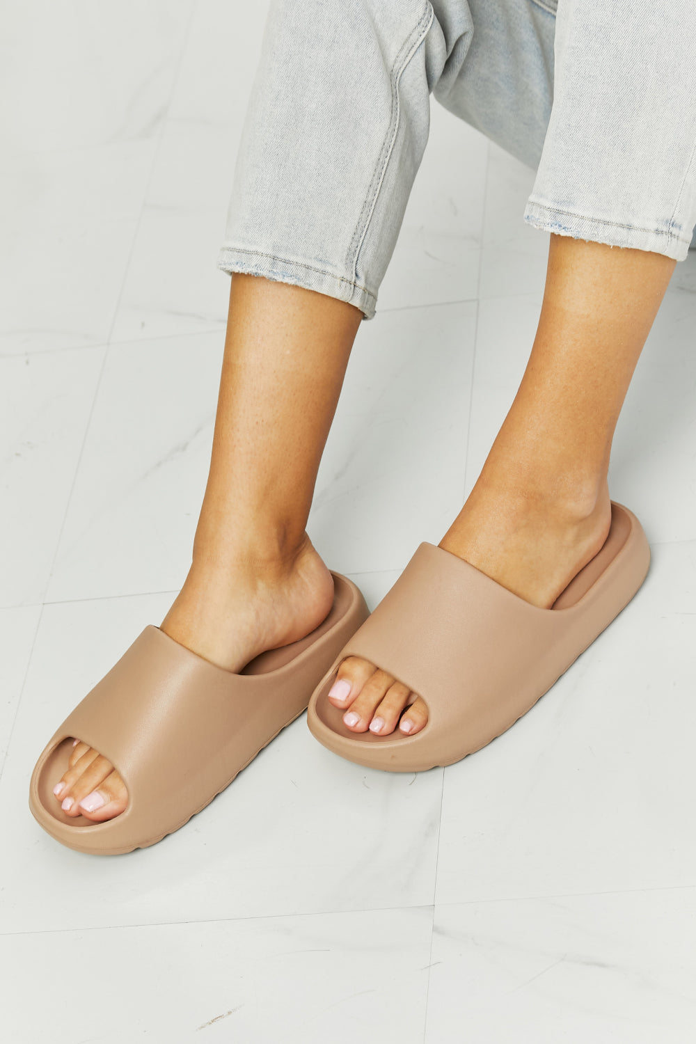 Women's NOOK JOI In My Comfort Zone Slides in Beige
