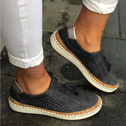 Women's Microfiber Canvas Casual Leisure Shoes