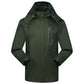 Womens Men's Outdoor Waterproof Rain Jacket Windbreaker Jacket