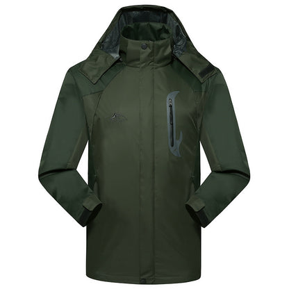Womens Men's Outdoor Waterproof Rain Jacket Windbreaker Jacket