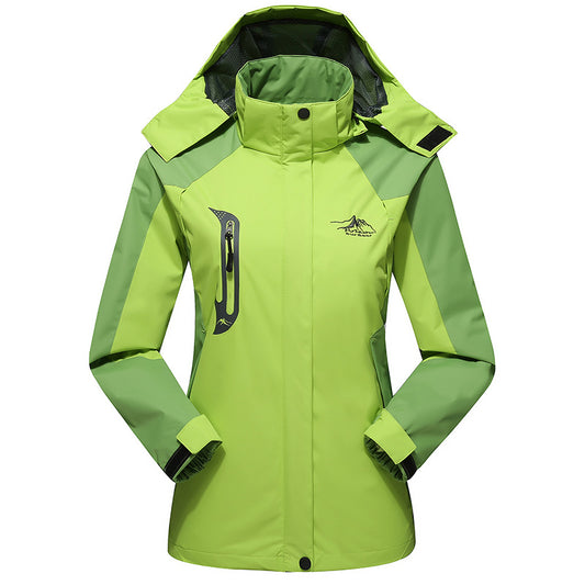 Womens Men's Outdoor Waterproof Rain Jacket Windbreaker Jacket