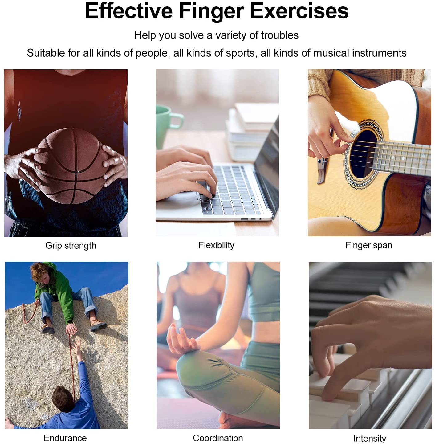 Finger Exercise Silicon Arthritis Hand Grip Rehabilitation