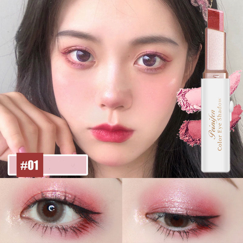 Eyeshadow Waterproof Duo Stick Gradient Shimmering Eye Shadow Stick