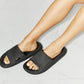 Women's MM Shoes Arms Around Me Open Toe Slide in Black