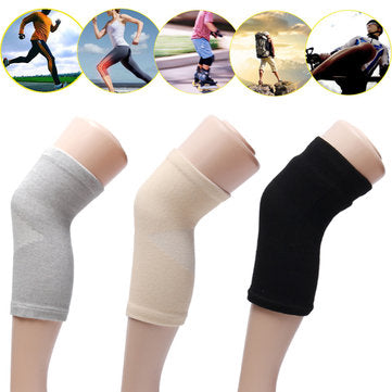 Knitted Knee Pad Fitness Running Sports Cycling Outdoor Warm Gear