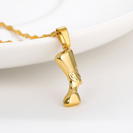 Women's Vintage Electroplated Stainless Steel Necklace