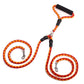 Pet Double-Ended Traction Rope For Walking The Dog Hand-Double-Ended Traction Rope One Plus Two Leash Collar