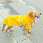 Pet Dog Puppy Raincoat Hoodie Jacket Hooded Coat Clothes Waterproof Raincoat