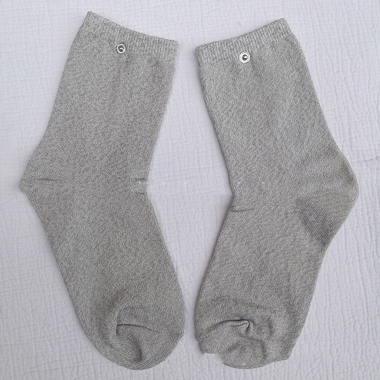 Silver Fiber Conductive Massage Socks For Men