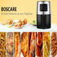 6.3QT 1700W Stainless Steel Air Fryer Oven For Roasting    Multi-function Screen