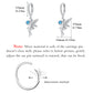 Women's 925 Sterling Silver Fairy Angel Dangle Guardian Tinkerbell Huggie Hoop Dangle Drop Earrings Jewelry Women Girls