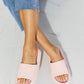 Women's MM Shoes Arms Around Me Open Toe Slide in Pink