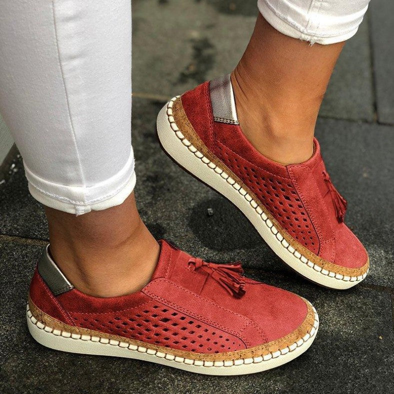 Women's Microfiber Canvas Casual Leisure Shoes