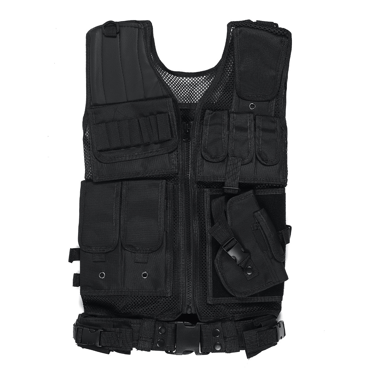 Hunting Tactical Vest Multi-pocket Military Lightweight Outdoor Protective Assault