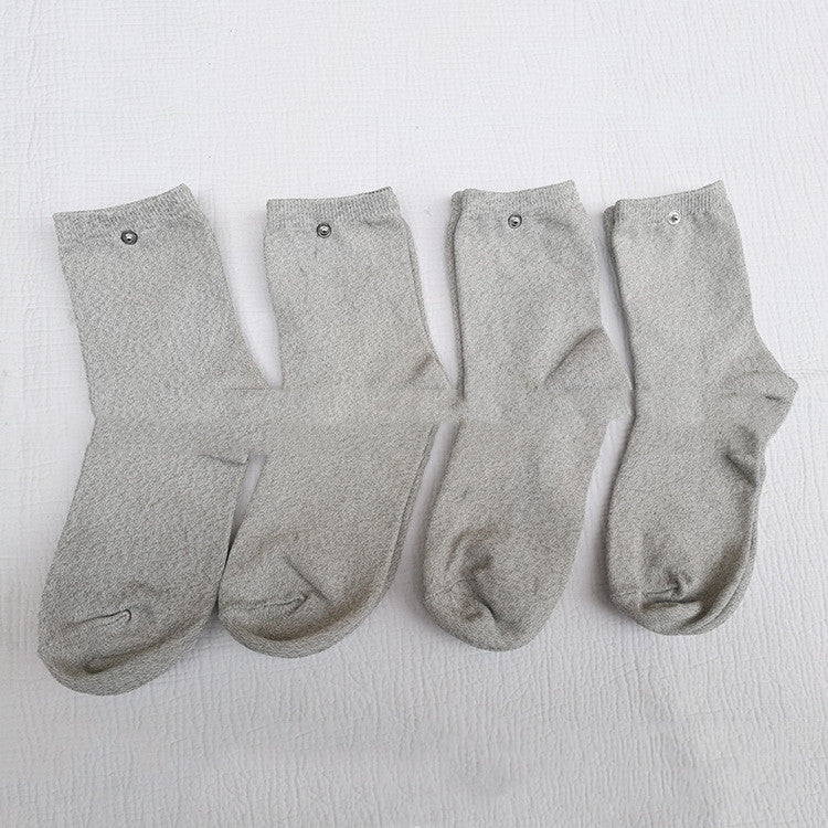Silver Fiber Conductive Massage Socks For Men