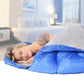 Unisex Waterproof 210x75CM Sleeping Bag Single Person for Outdoor Hiking Camping Warm Soft with Home Suit Case
