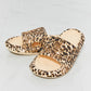 Women's MM Shoes Arms Around Me Open Toe Slide in Leopard