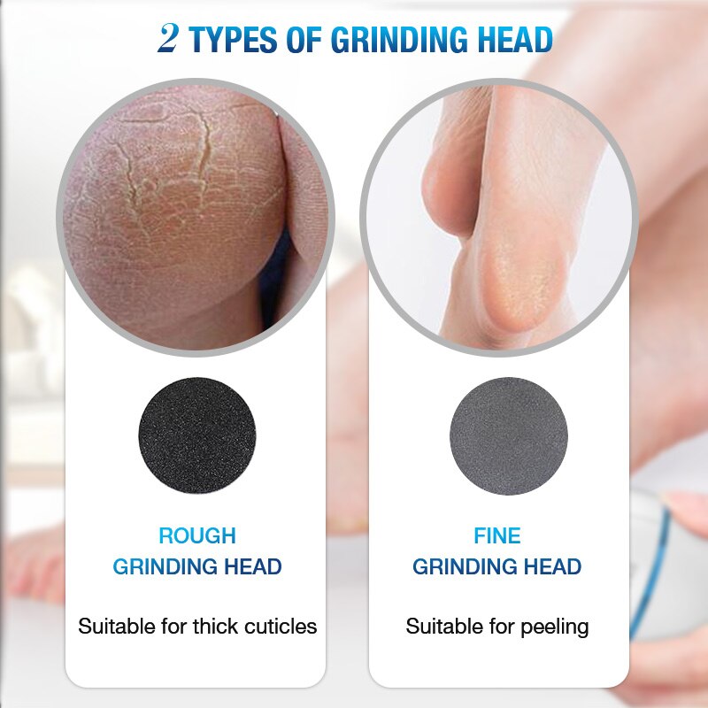 Electric Vacuum Foot Callous Grinder File Machine