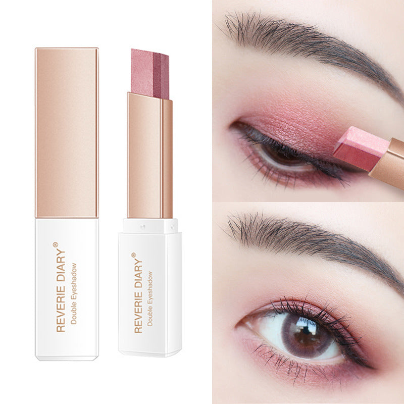 Eyeshadow Waterproof Duo Stick Gradient Shimmering Eye Shadow Stick
