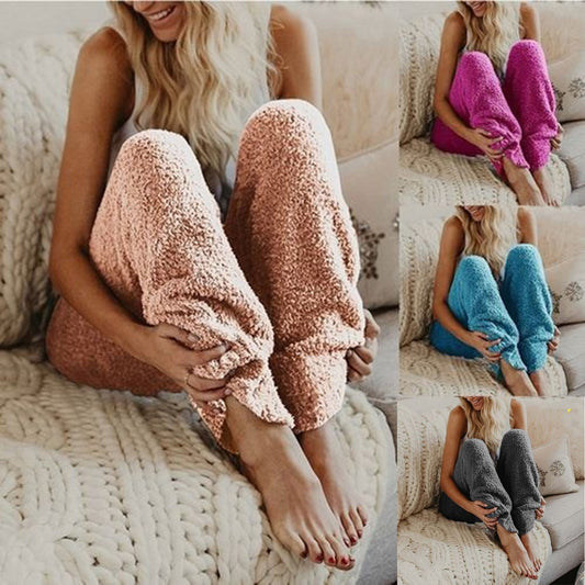 Women's Fitness Sport Winter Fleece Leggings Pants
