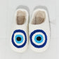 Women's MM Shoes Eye Plush Slipper