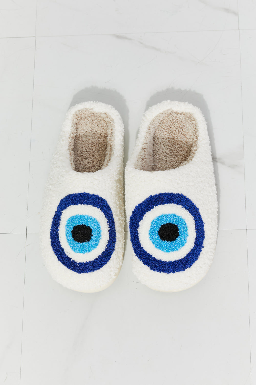 Women's MM Shoes Eye Plush Slipper