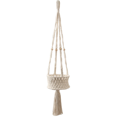 Home Garden Decoration Woven Flower Basket Potted Plant Charm