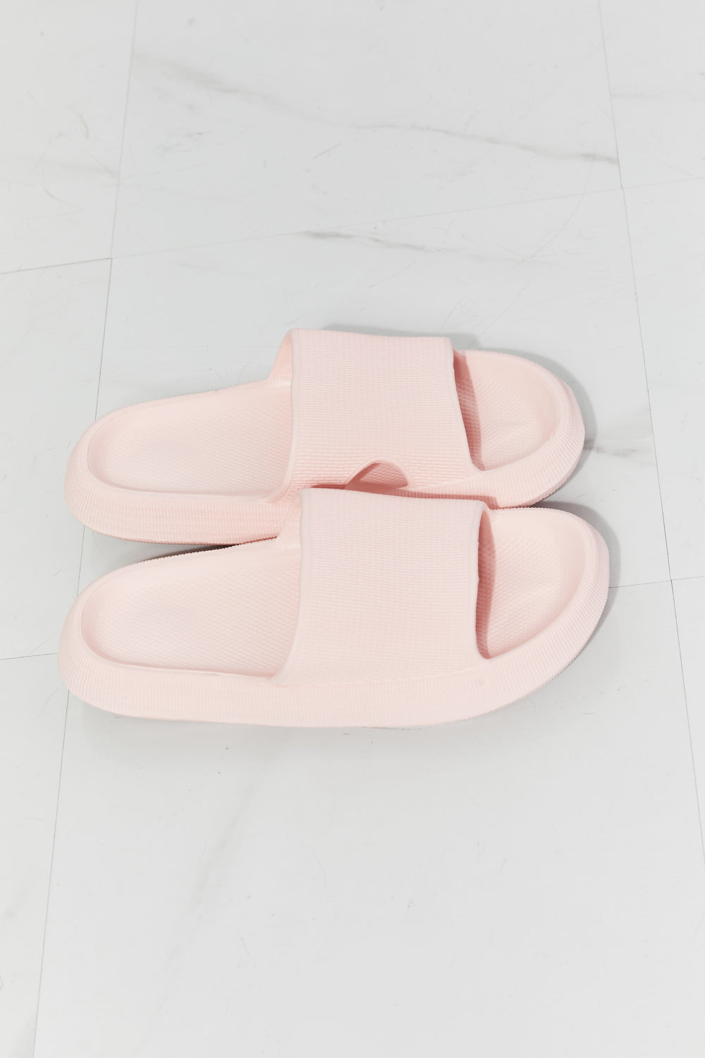 Women's MM Shoes Arms Around Me Open Toe Slide in Pink