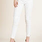 Women's High Waist Skinny Moto Pant