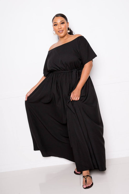 Women's Off Shoulder See Through Dress