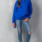 Women's Uneven Hem Graphic "Venice" Pullover Hoodie