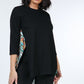 Women's Asymmetrical Print High Low Top
