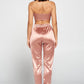 Women's Tube Top Pant Set