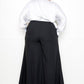 Women's Satin Long Sleeve Tie Waist Plus Wrap Top