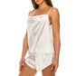 Women's Satin Lingerie Short Set
