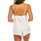 Women's Satin Lingerie Short Set
