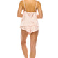 Women's Satin Lingerie Short Set
