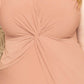 Women's Twist Waist Plus Size Mini Dress