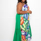 Women's Splice Tropical Dress