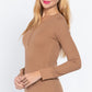 Women's Long Sleeve Henley Thermal Top