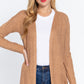 Women's Long Sleeve Open Front Sweater Cardigan