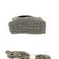 Women's Chic Rhinestone Handle Clutch Bag