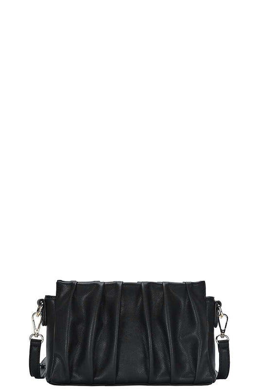 Women's Stylish Smooth Wrinkled Crossbody Bag