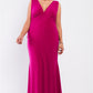 Women's Plus Draped Back V-neck Sleeveless Maxi Dress (2X & 3X Only)
