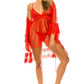 Women's 3pc Mesh Robe Set