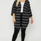 Women's Multi-color Striped Cardigan