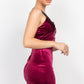 Women's Hook-and-eye Detailed Scoop Dress