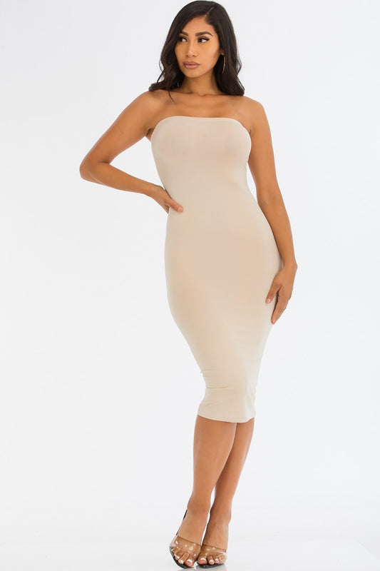 Women's Tube Bodycon Dress