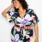 Women's Flower Jogger & Top Set
